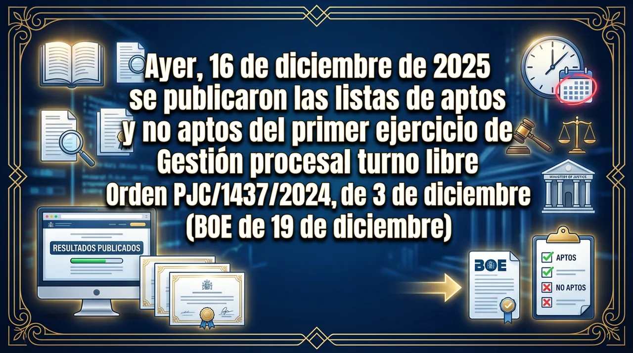 La suerte está echada (a medias): Publicadas las notas del primer y segundo examen de Gestión Proces
