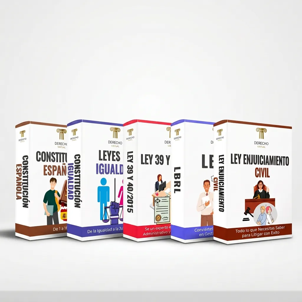 Cursos incluidos en un pack de leyes personalizado