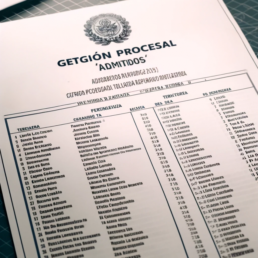 Resultados del Examen de Gestión Procesal: Relación de Aspirantes por Ámbito Territorial 2 Examen de Gestión Procesal Aprobados