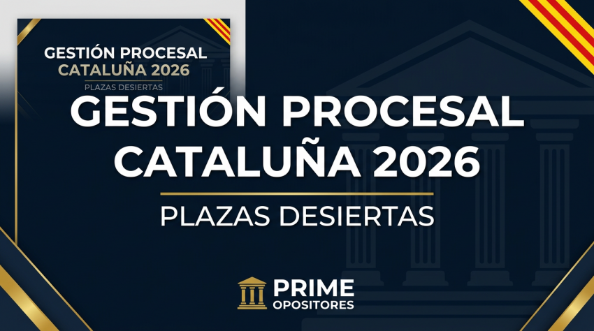 Oferta de Destinos Gestión Procesal Cataluña 2026: Las Plazas que Nadie Quiso (y Tú Podrías Aprovechar) 2 gestion cataluna 2026